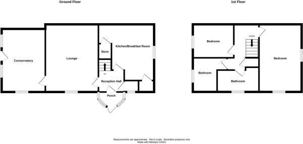 Floorplans For Broadway Avenue, Halesowen