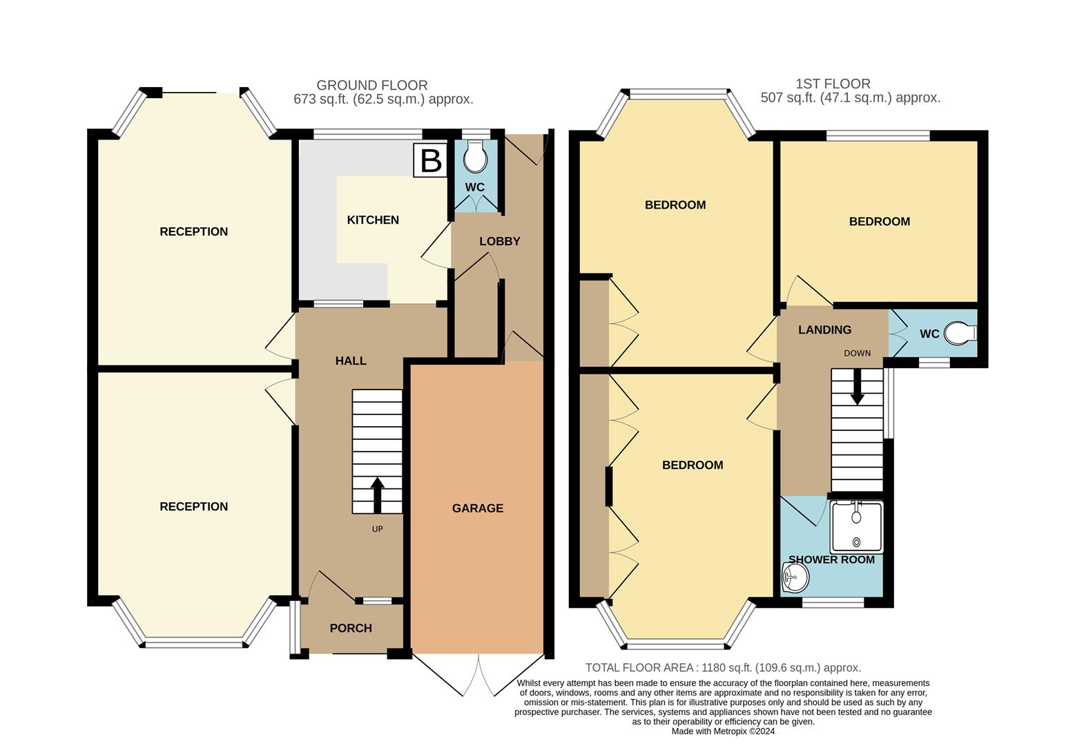 Floorplans For Frankley Avenue, Halesowen