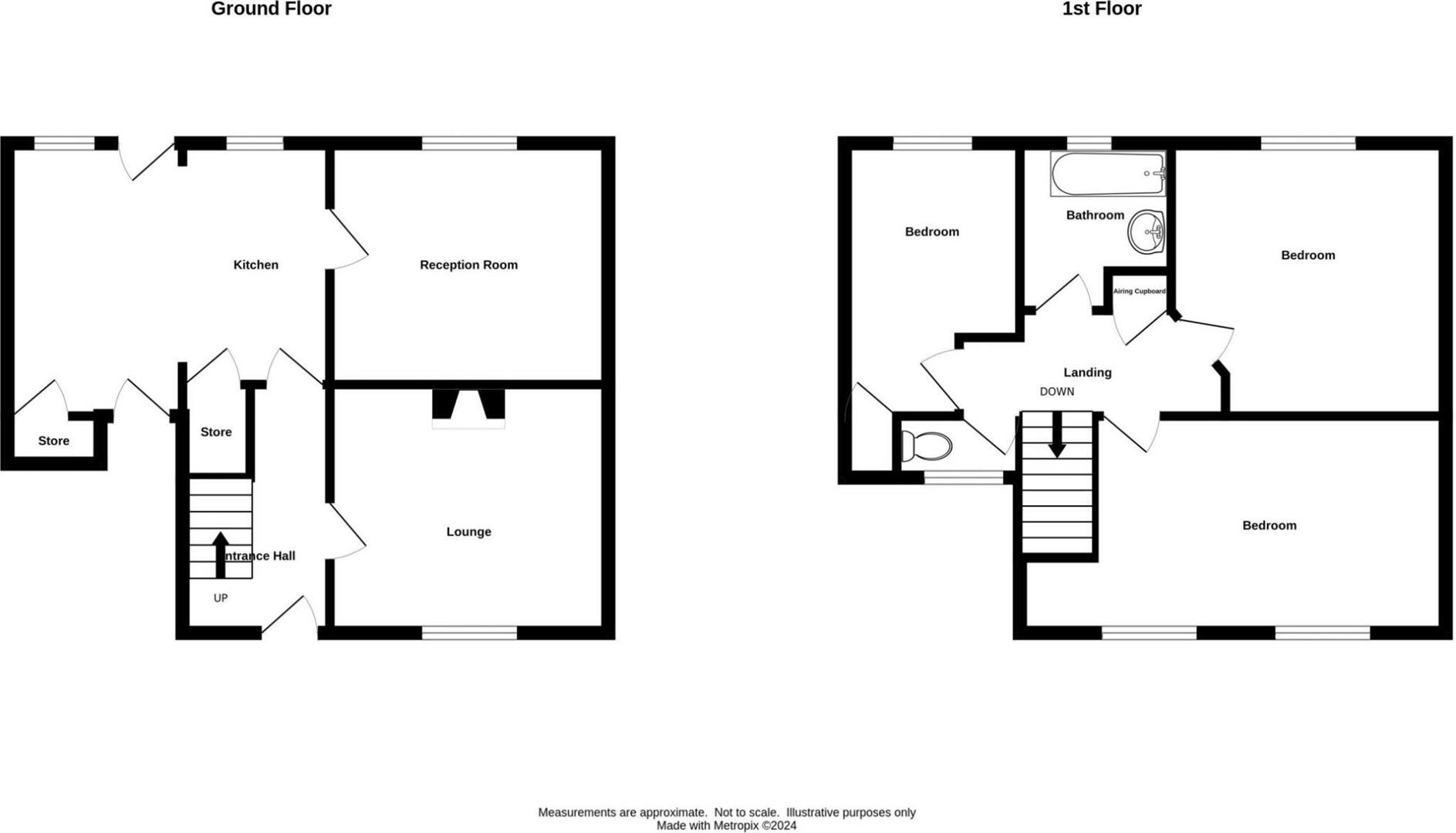 Floorplans For Howley Grange Road, Halesowen