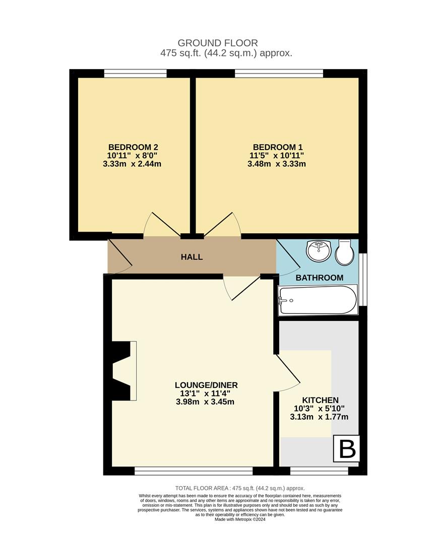 Floorplans For Apperley Way, Halesowen