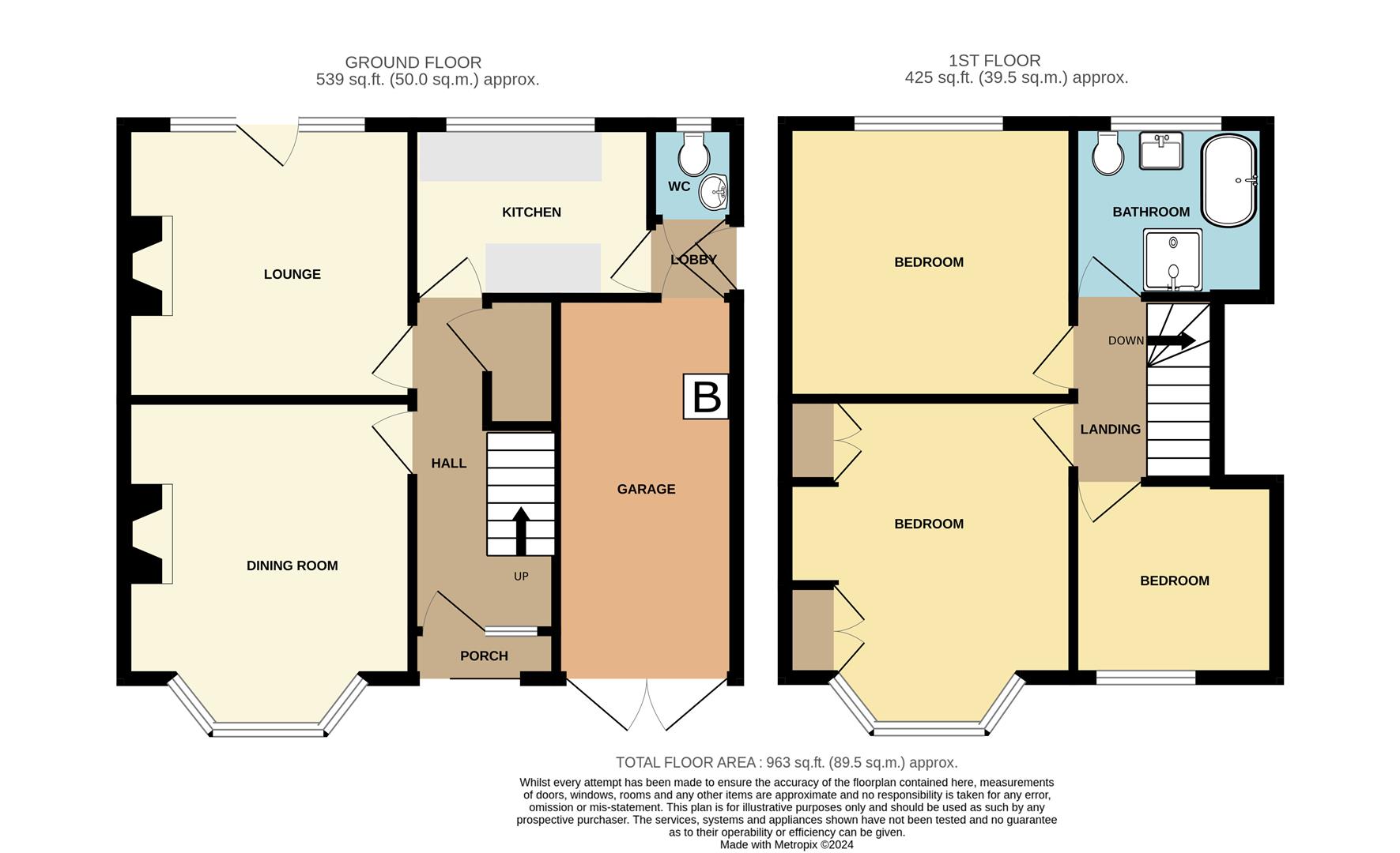 Floorplans For Thornhill Road, Halesowen