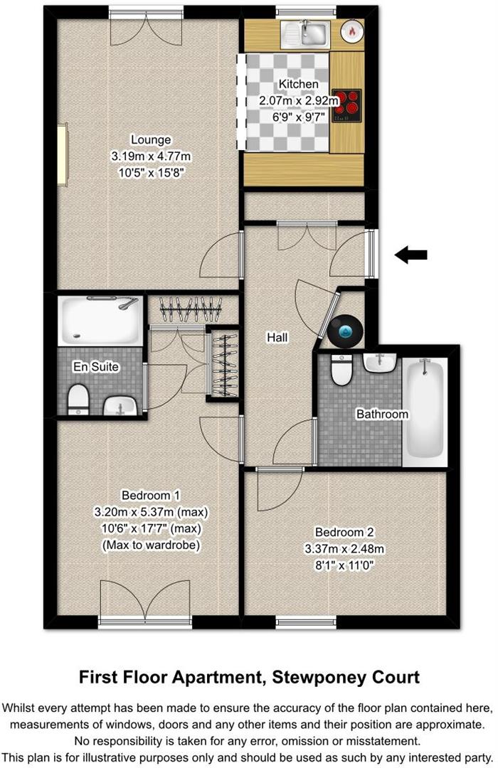 Floorplans For Stewponey Court, Stourton, Stourbridge