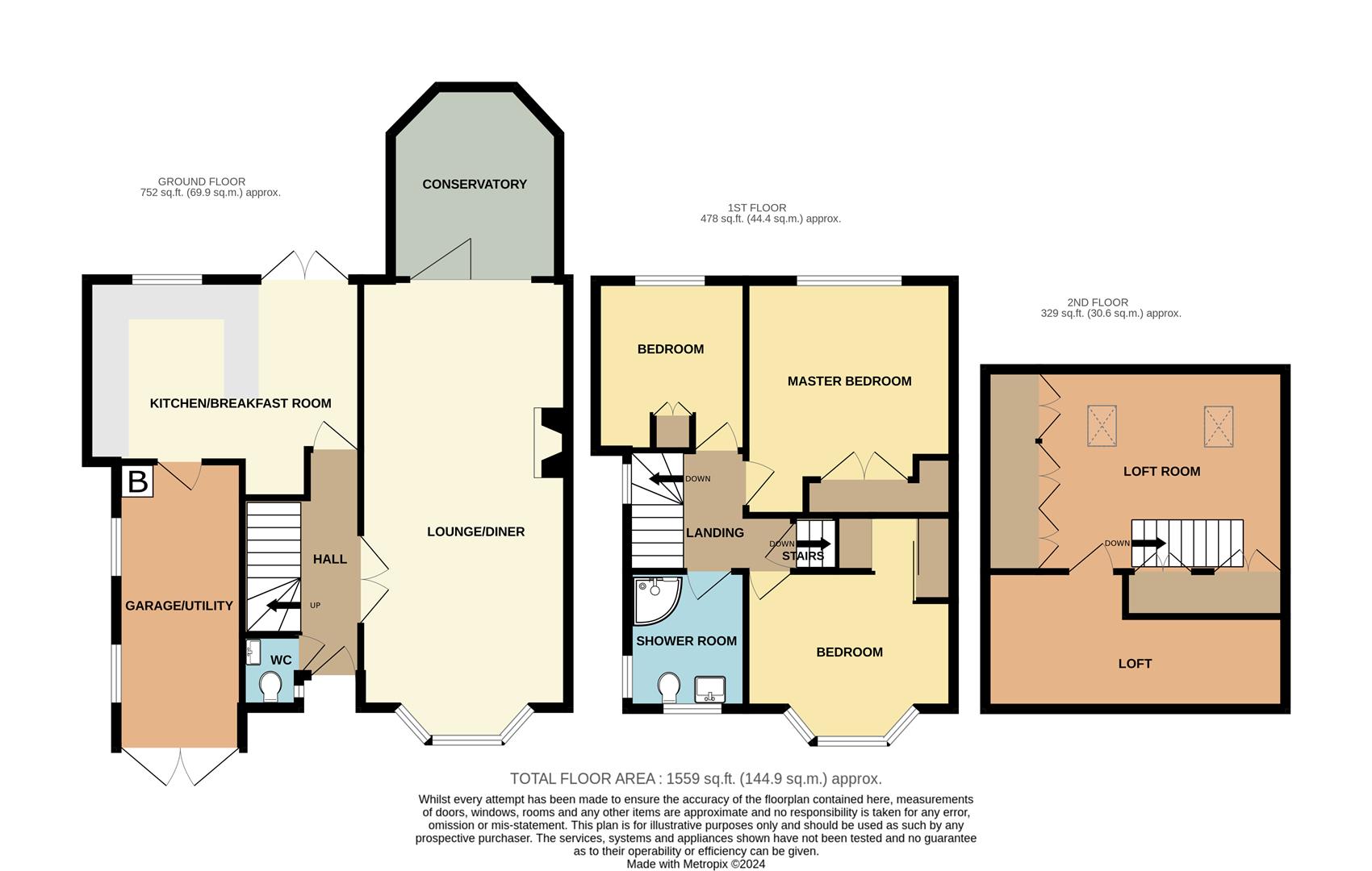 Floorplans For Manor Abbey Road, Halesowen