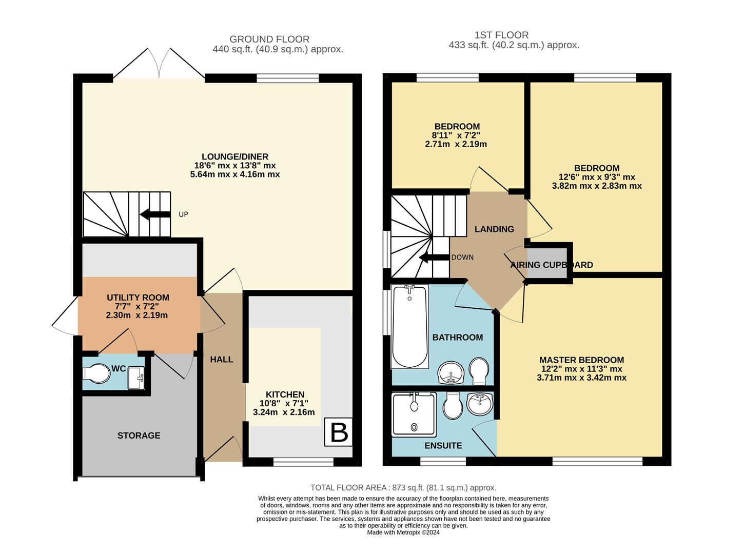 Floorplans For Wesley Close, Cradley Heath