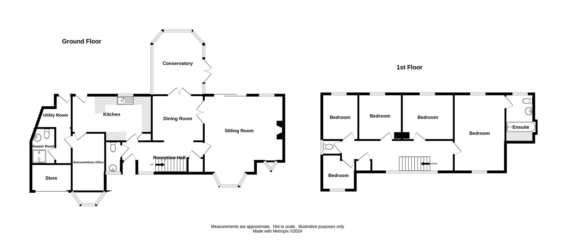 Floorplans For Manor Abbey Road, Halesowen