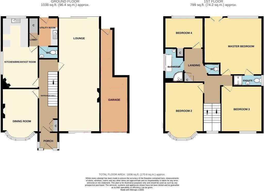 Floorplans For Haden Hill Road, Halesowen