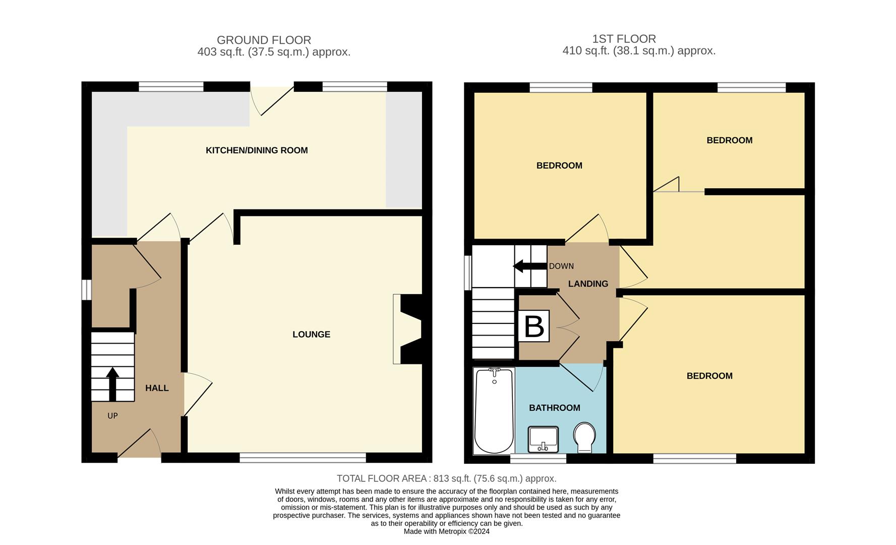 Floorplans For Stuart Road, Rowley Regis