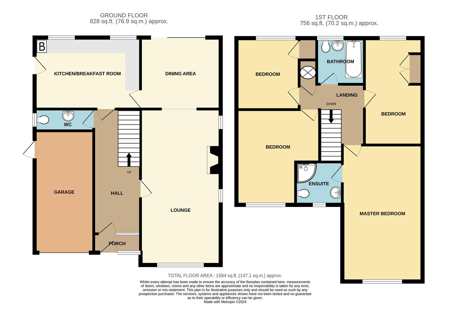 Floorplans For Lusbridge Close, Halesowen