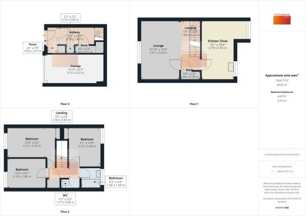 Floorplans For Leeson Walk, Birmingham