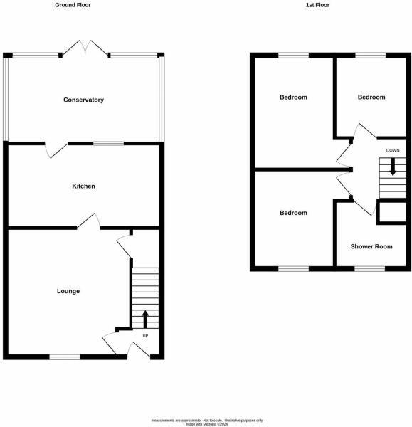 Floorplans For Cherry Orchard, Cradley Heath