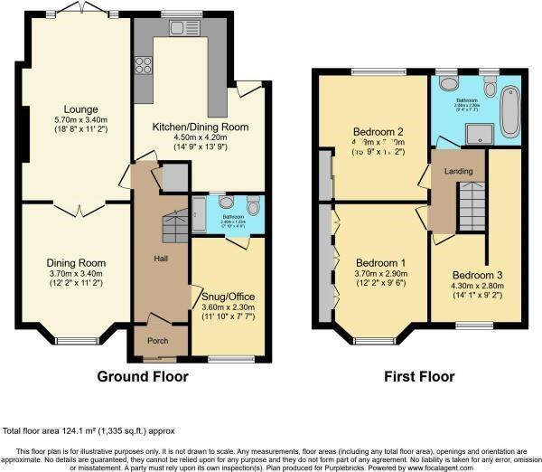 Floorplans For Fallowfield Road, Halesowen