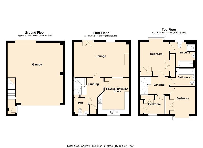 Floorplans For Avon Mill Place, Pershore