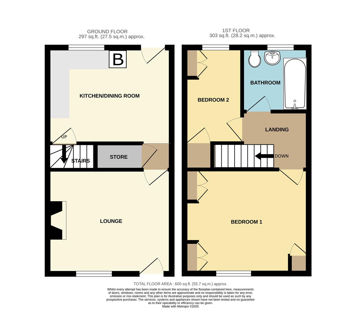 Floorplans For Ridgacre Road West, Quinton, Birmingham