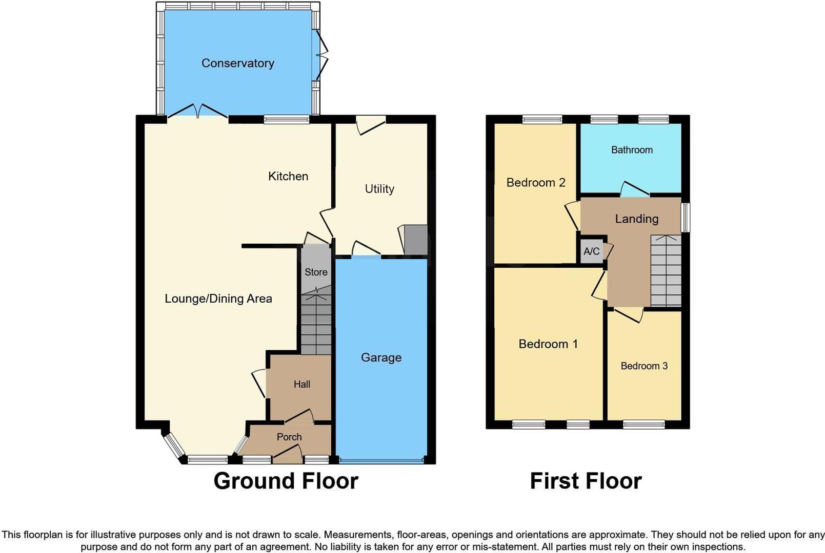 Floorplans For Druids Avenue, Rowley Regis